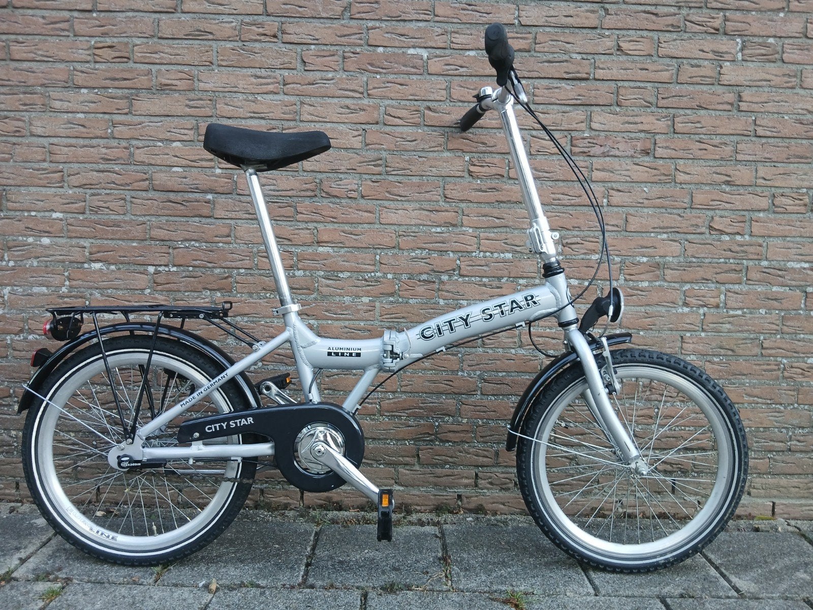 Zo goed als nieuw! Aluminium Citystar vouwfiets., Ophalen, 20 inch of meer, Versnellingen, Zo goed als nieuw