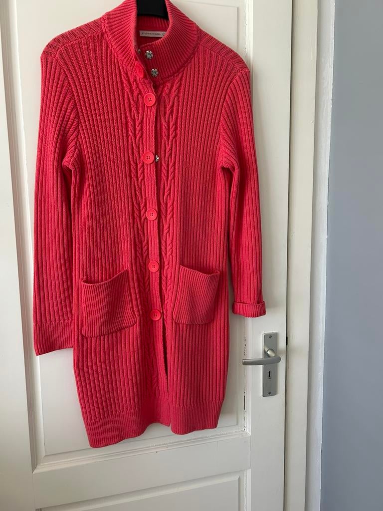 Studio Anneloes zomervest cerise mt L heuplang, Ophalen of Verzenden, Zo goed als nieuw