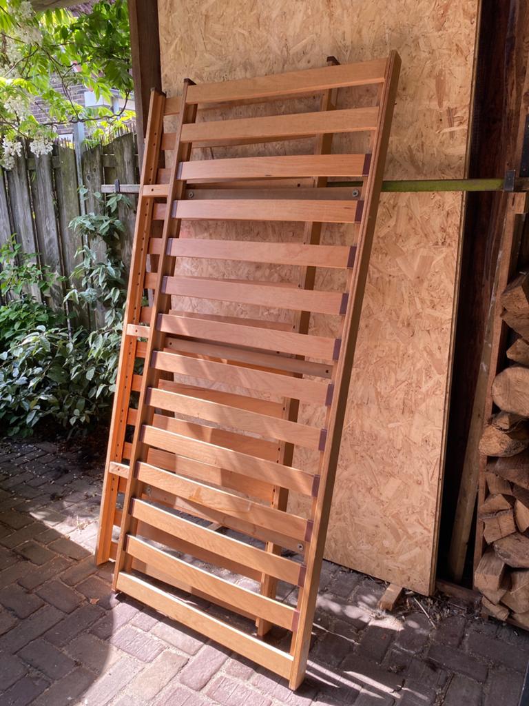2 x bed bodem 190 x 78 cm., Ophalen