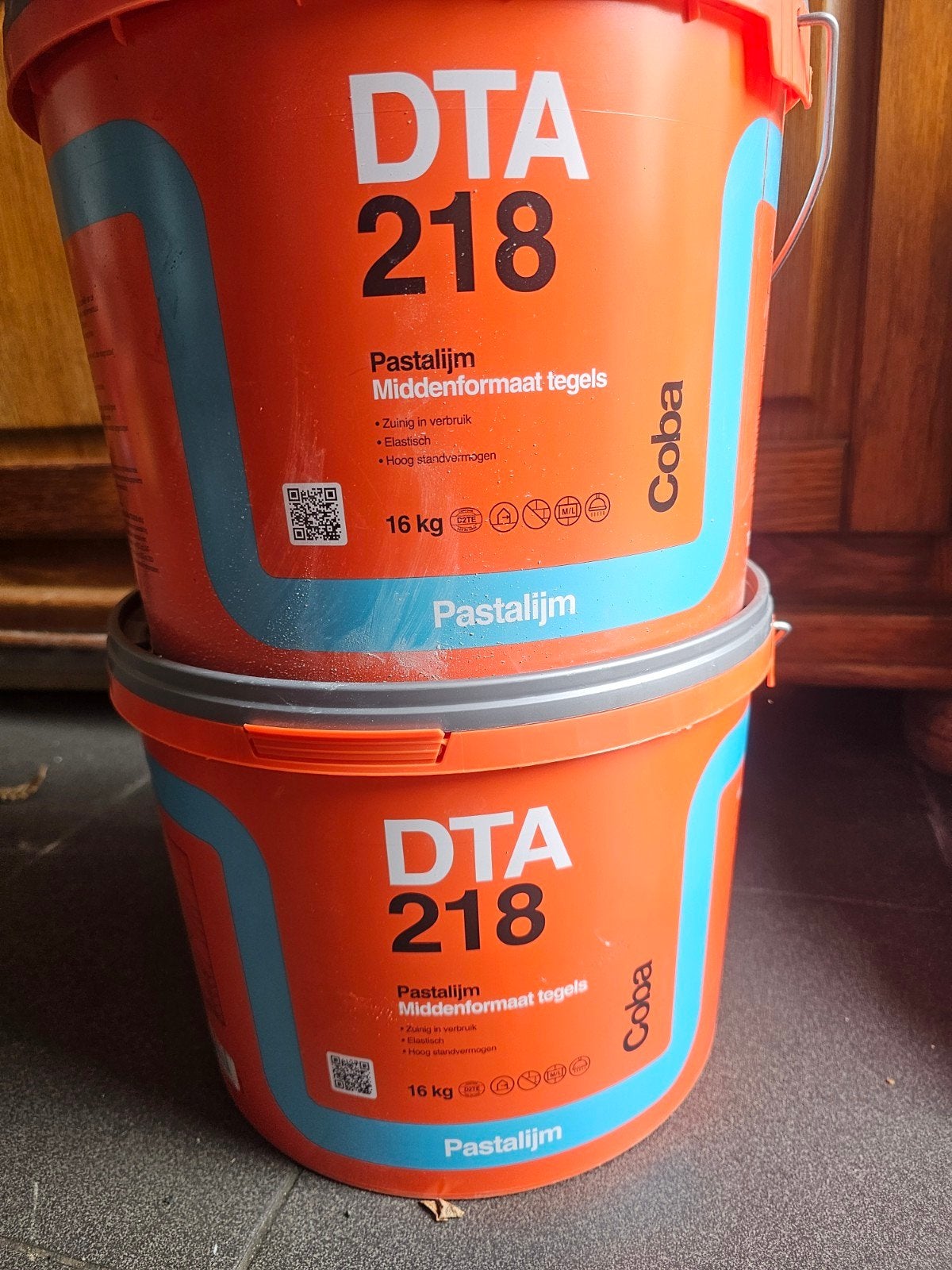 DTA 218 Pastalijm voor middenformaat tegels (16 kg), Ophalen, Overige materialen, Overige typen, Nieuw