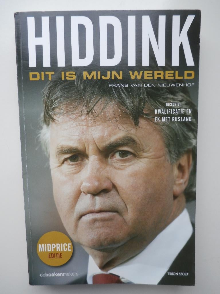 F. van den Nieuwenhof + Hiddink, Dit Is Mijn Wereld + 4,00 +, Ophalen of Verzenden, Zo goed als nieuw, F. van den Nieuwenhof, Balsport