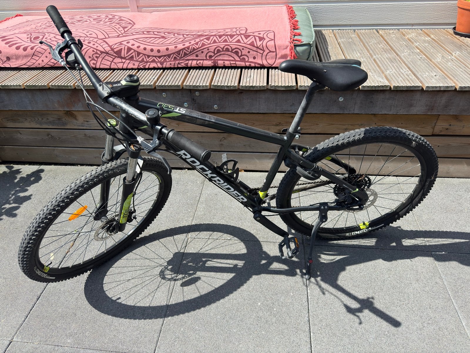 Rockrider ST 530 MTB - Gebruikt, Fietsen en Brommers, Gebruikt, Hardtail, Heren, Schijfrem