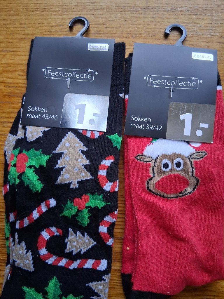 sokken kerst, Diversen, Kerst, Ophalen, Zo goed als nieuw