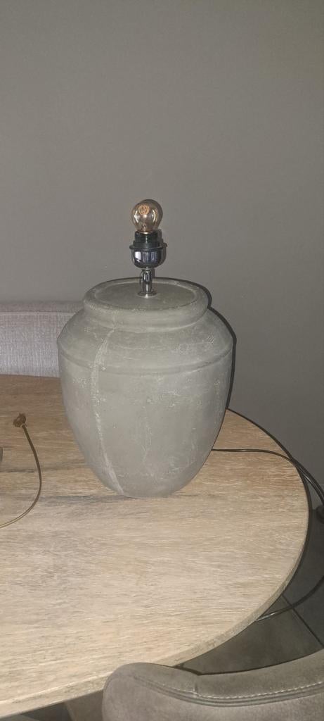 Gave bolle lampenpoot, Huis en Inrichting, Lampen | Tafellampen, Ophalen of Verzenden, Zo goed als nieuw, Minder dan 50 cm