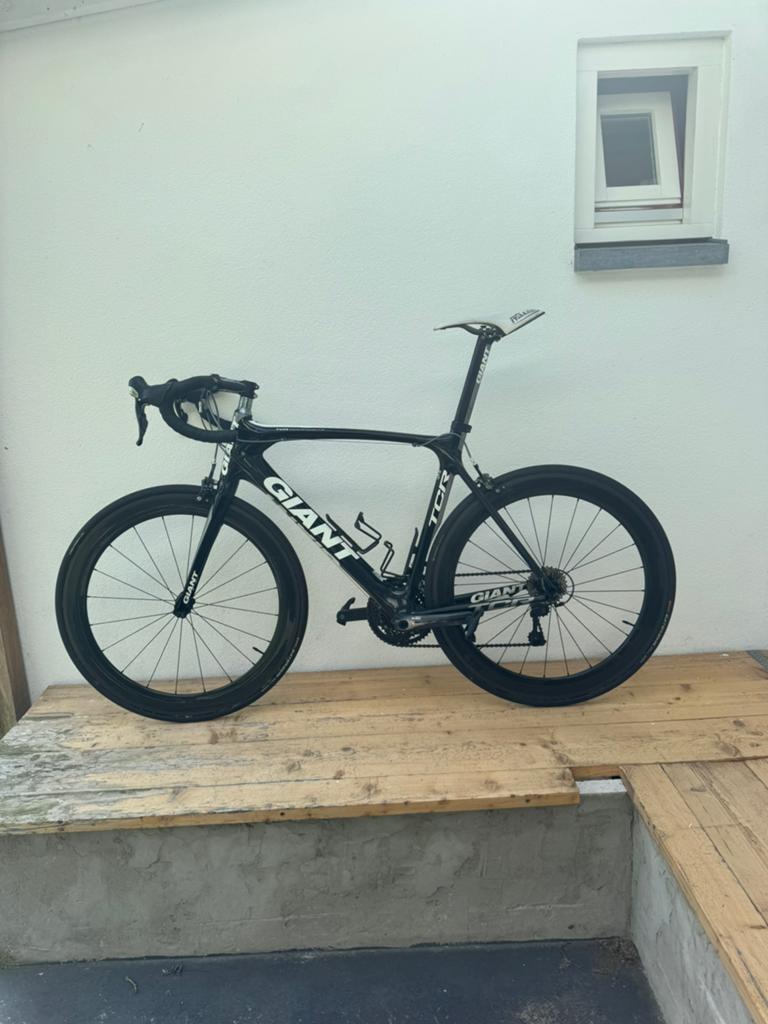 Te koop: Giant TCR carbon racefiets – maat L – Shimano 105, Overige merken, Carbon, Ophalen of Verzenden, Zo goed als nieuw