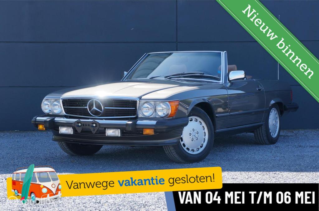 Mercedes SL-klasse 560 SL 1986 Roadster/Convertible USA Spec, Auto's, Automaat, Achterwielaandrijving, 227 pk, Cabriolet