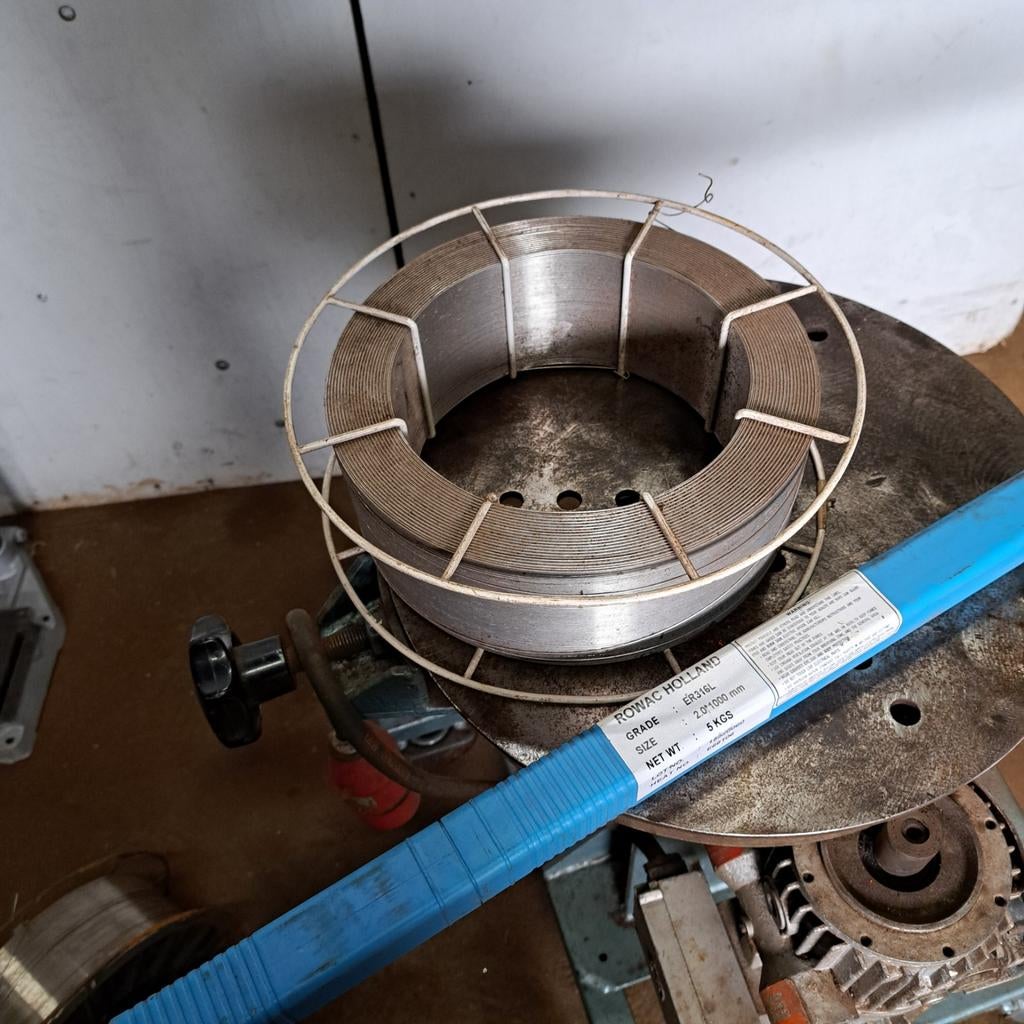 Diverse lasdraad, RVS Aluminium, Ophalen