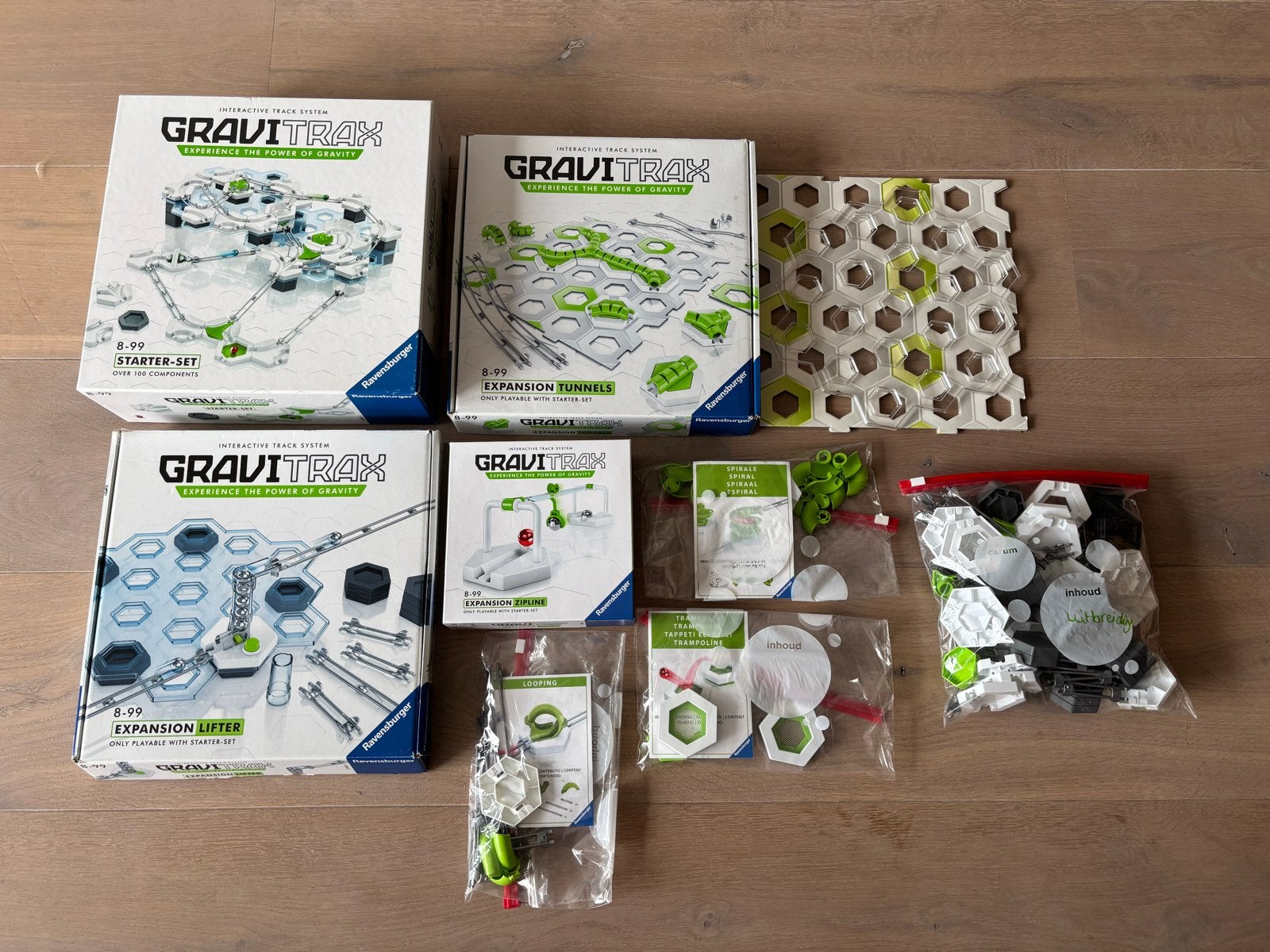 GraviTrax Starter Set, Tunnels, Lifter, kabelbaan en extra's, Ophalen of Verzenden, Zo goed als nieuw, Overige merken