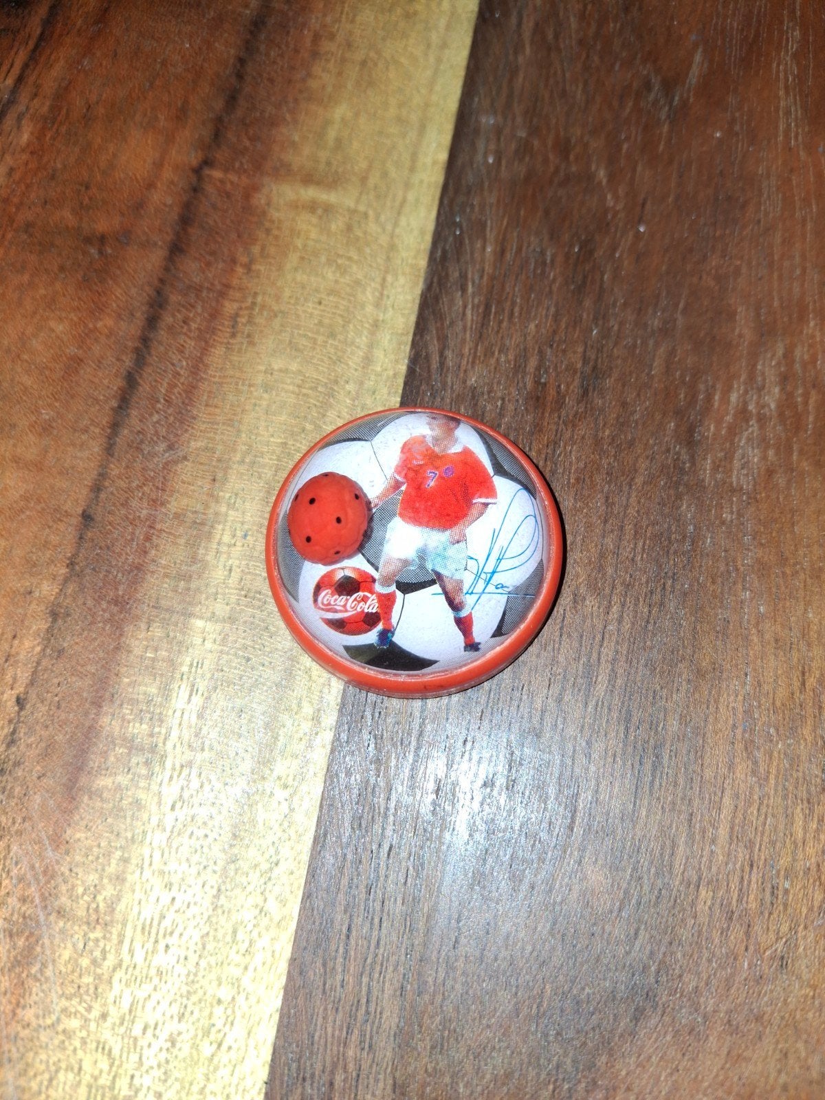 Coca-Cola Zakspelletje 1998 Voetballer Ronald de Boer, Ophalen of Verzenden
