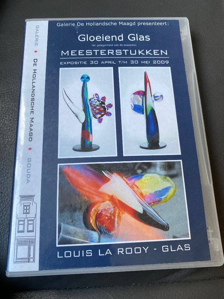 Gloeidend Glas: Meesterstukken Louis La Rooy DVD, Cd's en Dvd's, Dvd's | Documentaire en Educatief, Alle leeftijden, Zo goed als nieuw