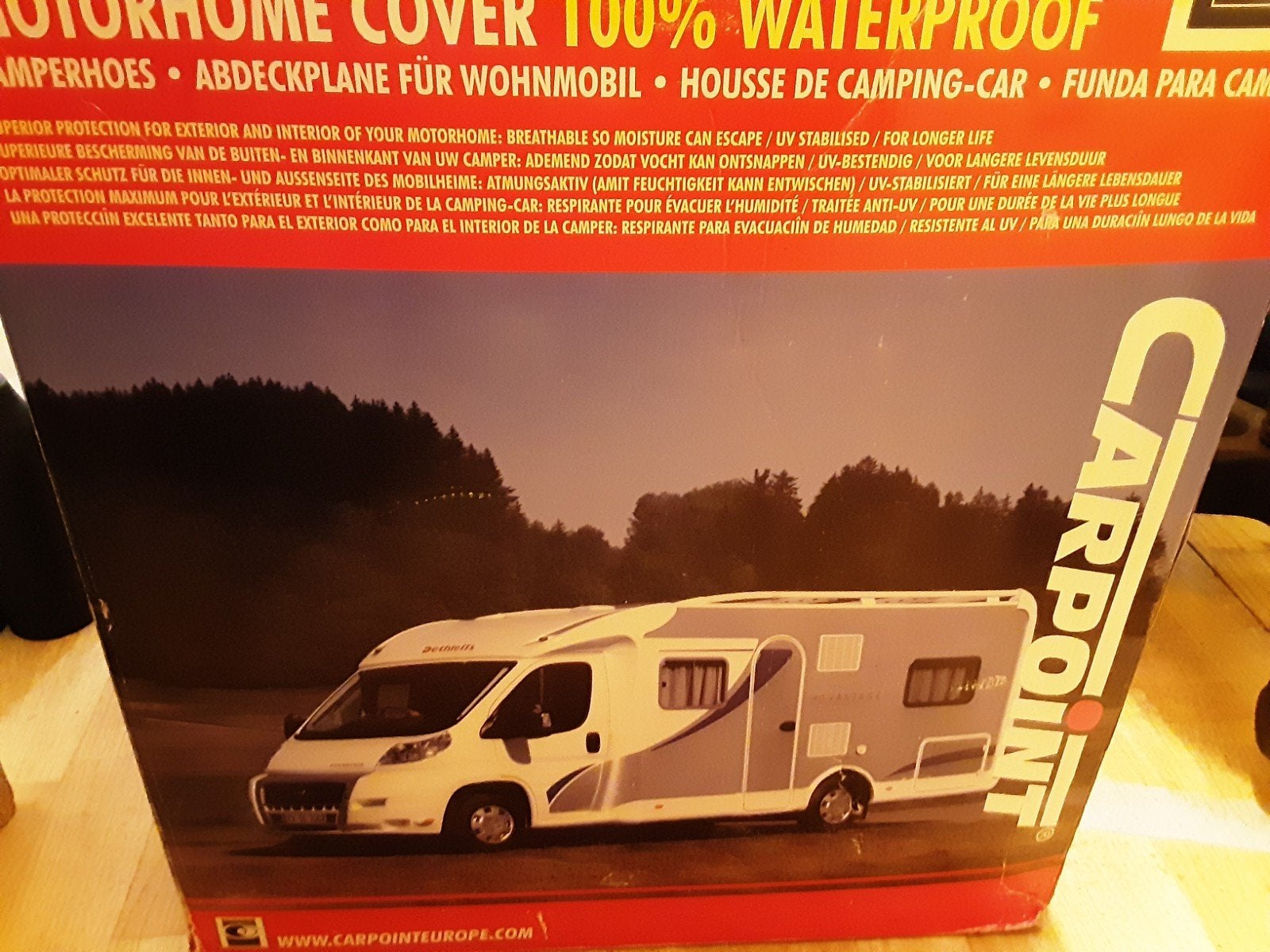 4-laags camperhoes/caravanhoes 7m - Waterdicht & Ademend, Ophalen