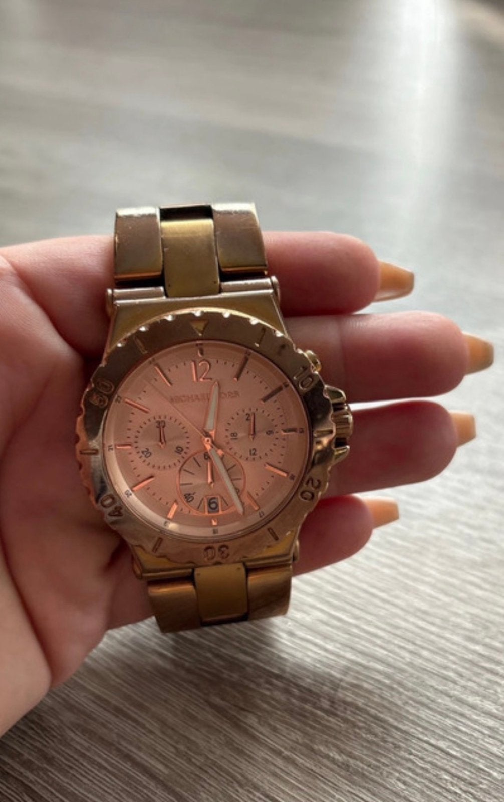 Michael Kors horloge, Overige merken, Staal, Gebruikt, Polshorloge