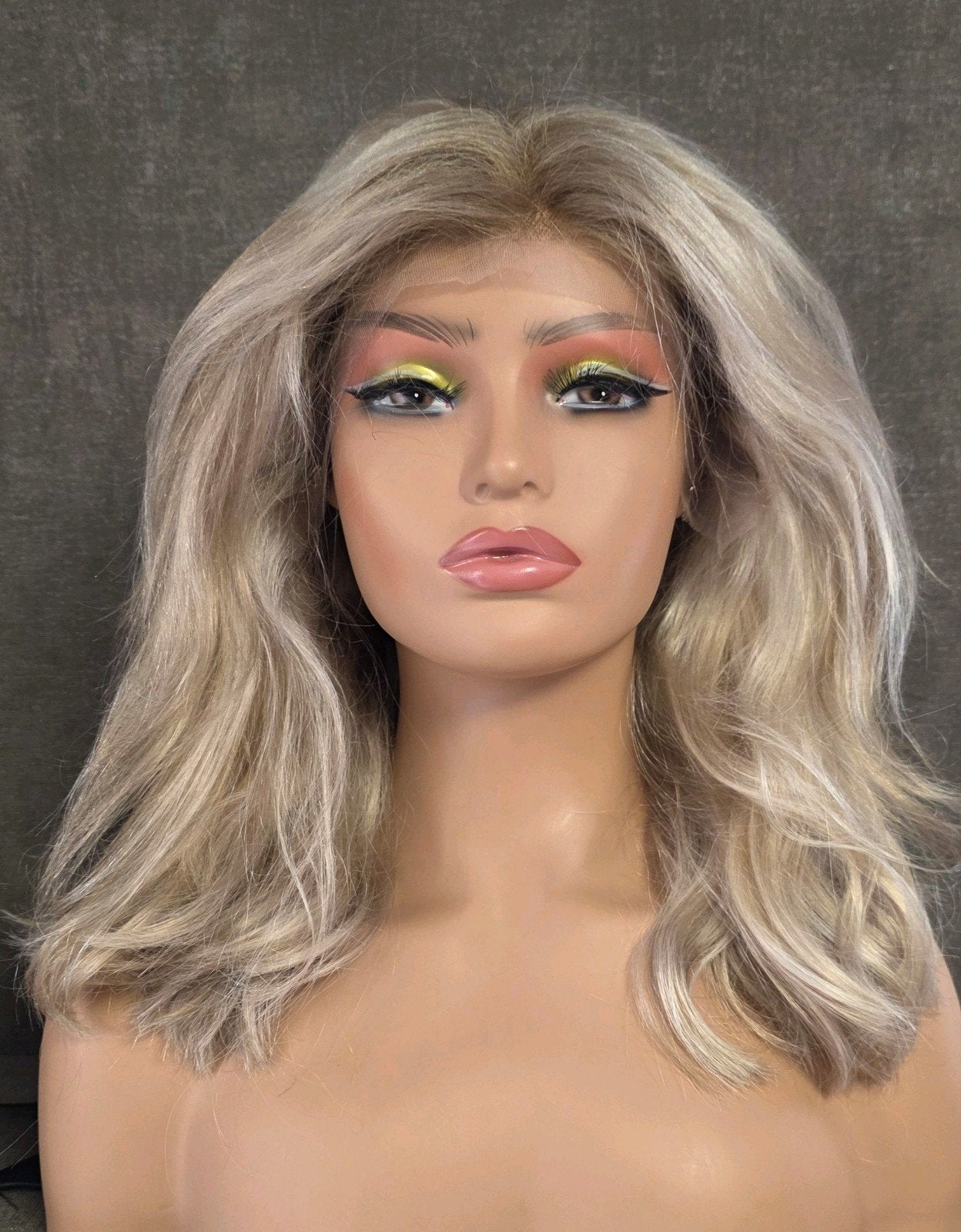 Lace wig echt haar, Ophalen of Verzenden, Pruik of Haarverlenging