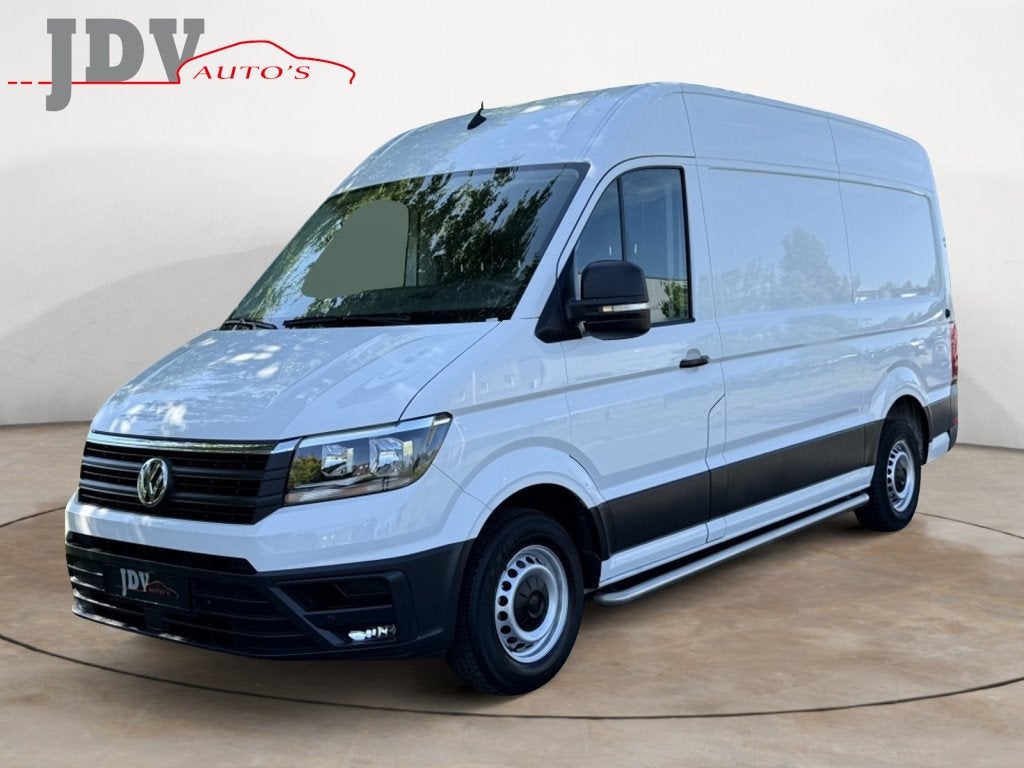 Volkswagen Crafter 35 2.0 TDI L3H3DCCo EURO 6 vanaf €355 p, 13 km/l, Stof, Gebruikt, 4 cilinders