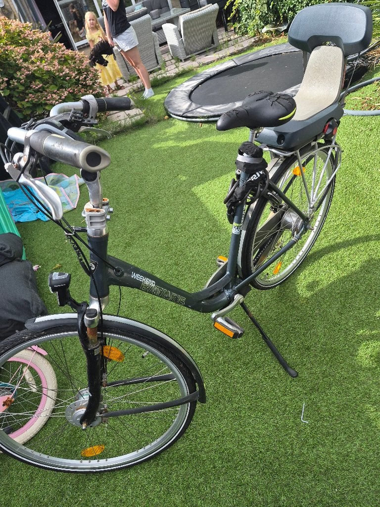 Fiets Batavus Weekend grijs, Fietsen en Brommers, Fietsen | Dames | Damesfietsen, Ophalen, Gebruikt, Batavus