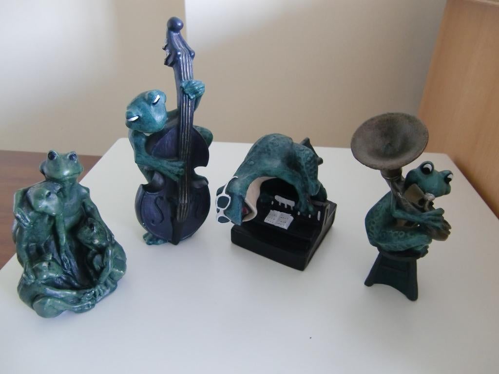 31DI: Kikker orkest, Verzamelen, Poppetjes en Figuurtjes, Ophalen of Verzenden, Zo goed als nieuw