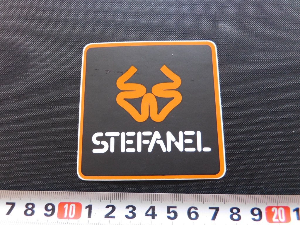 sticker STEFANEL logo *, Ophalen, Zo goed als nieuw