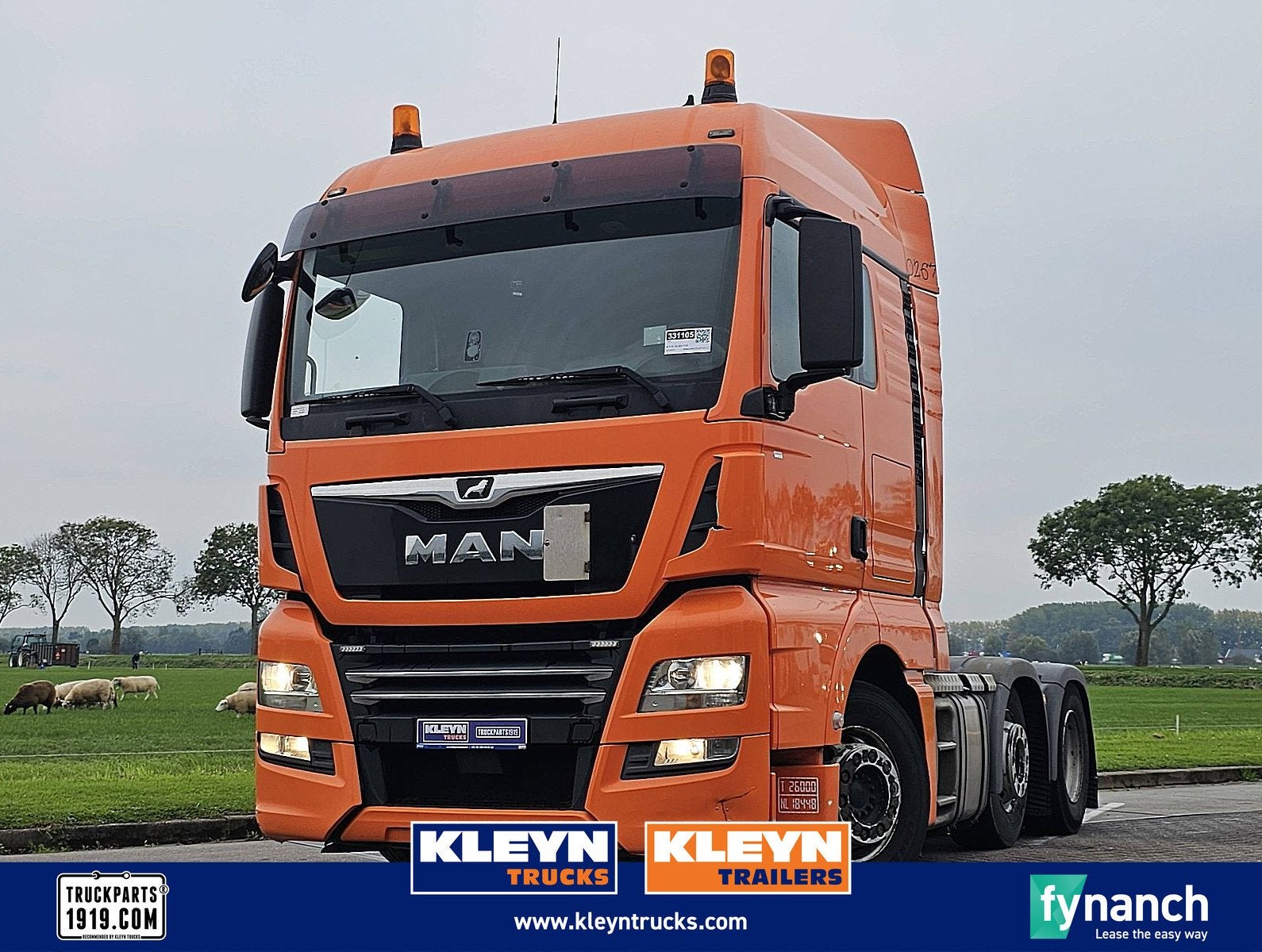 M.A.N. 26.460 TGX 6x2/2 BLS Sleeping Cabin Airco Spring Air, Auto's, Automaat, 460 pk, Euro 6, Overige kleuren