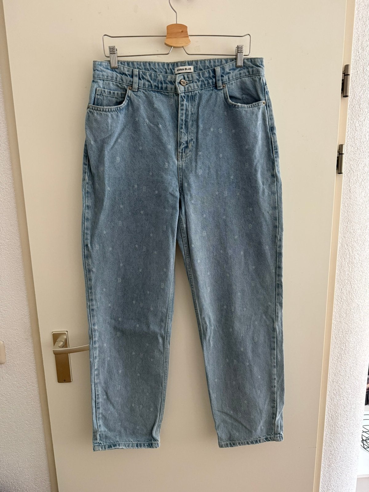 Anna Blue dames spijkerbroek maat 42, Kleding | Dames, Ophalen of Verzenden, Zo goed als nieuw, Blauw, W33 - W36 (confectie 42/44)