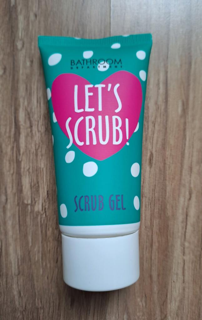 Nieuwe Bodyscrub Gel - Let's Scrub! 95ml, Ophalen of Verzenden, Nieuw, Bad & Douche
