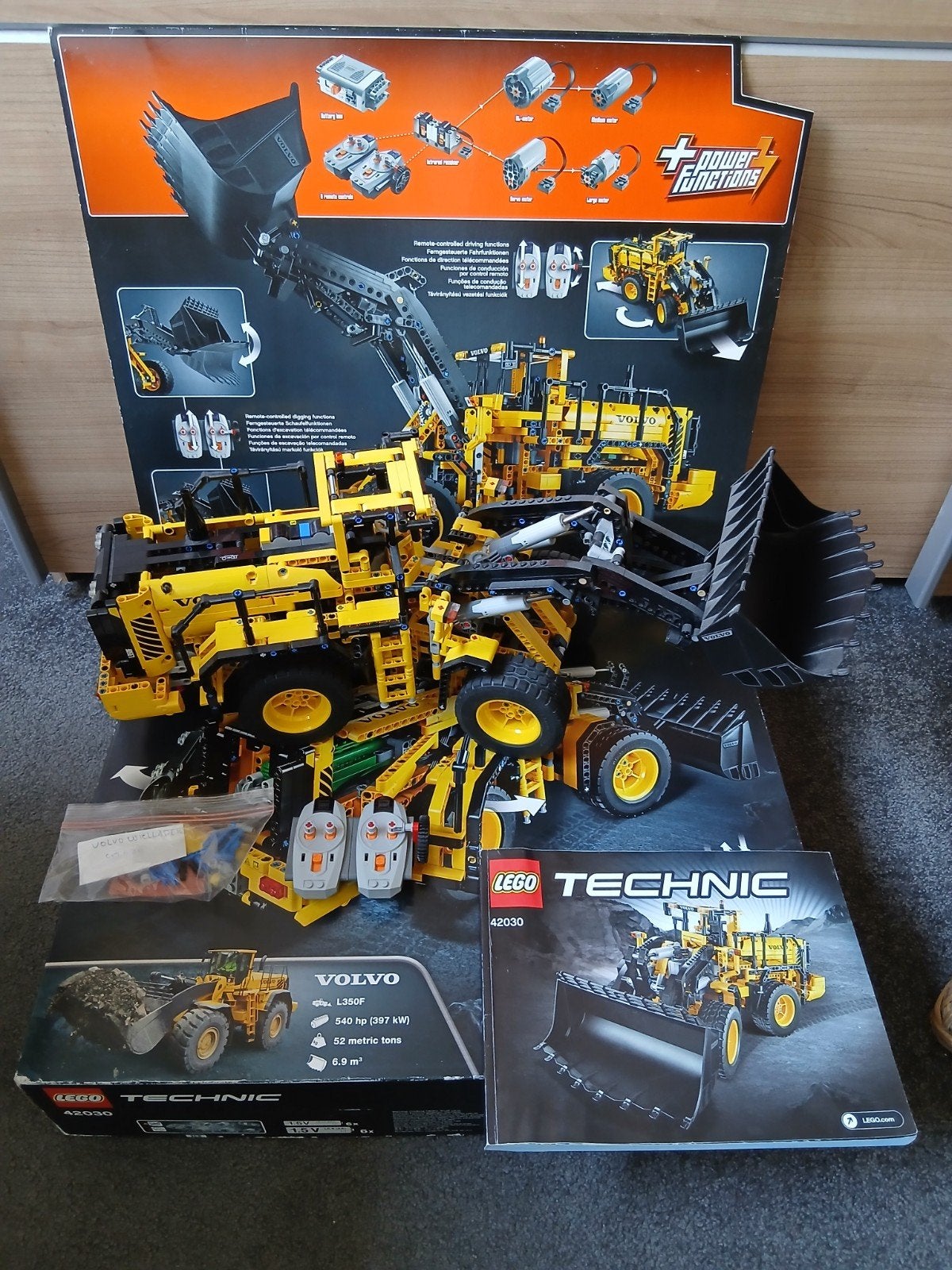 Lego Technic Volvo Loader 42030, Ophalen, Zo goed als nieuw, Overige schalen, Onderdeel