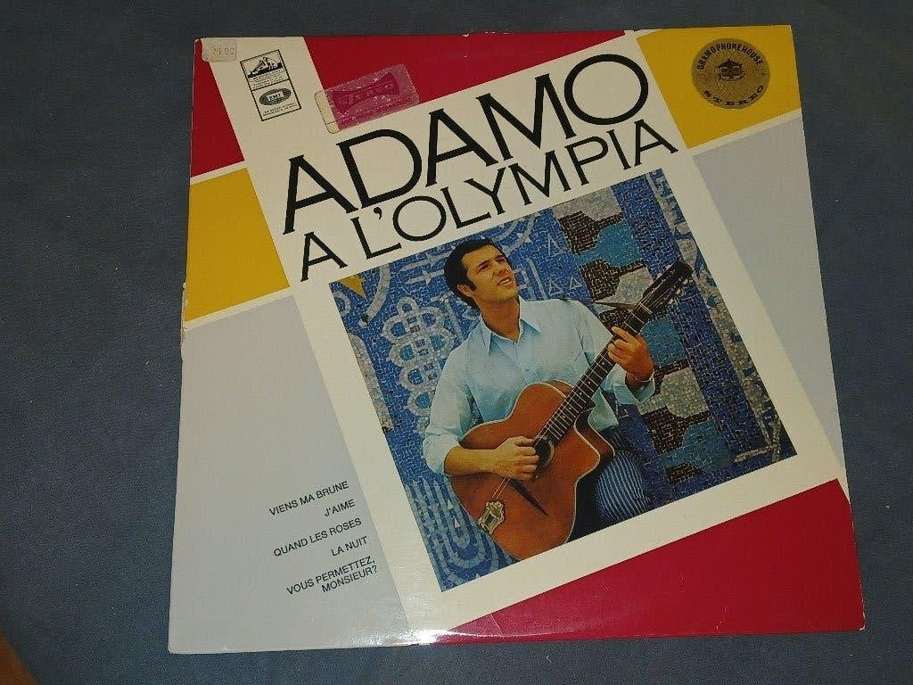lp  ADAMO - A L' Olympia 1967, LP, Gebruikt, Pop, Ophalen of Verzenden