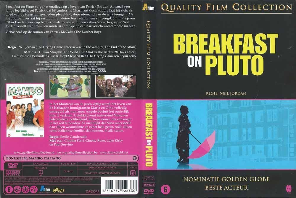 Breakfast on Pluto met gratis film Mambo Italiano, Cd's en Dvd's, Dvd's | Filmhuis, Alle leeftijden, Ophalen of Verzenden, Zo goed als nieuw