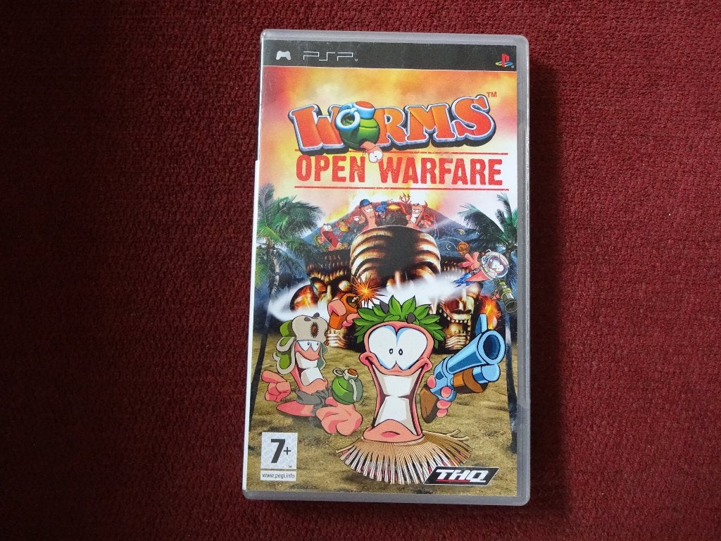 PSP Worms Open Warfare , Sony Playstation Portable, Avontuur en Actie, Gebruikt, 2 spelers, Ophalen of Verzenden