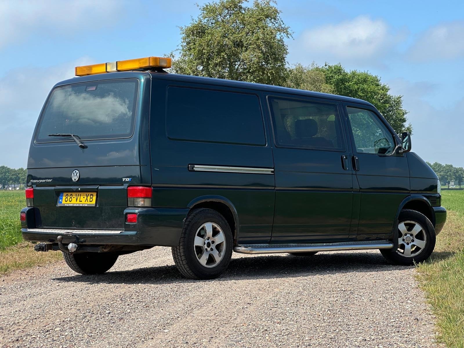 Volkswagen Transporter 2.5 TDI 332 DC, Auto's, Voorwielaandrijving, Gebruikt, Elektrische buitenspiegels, 700 kg