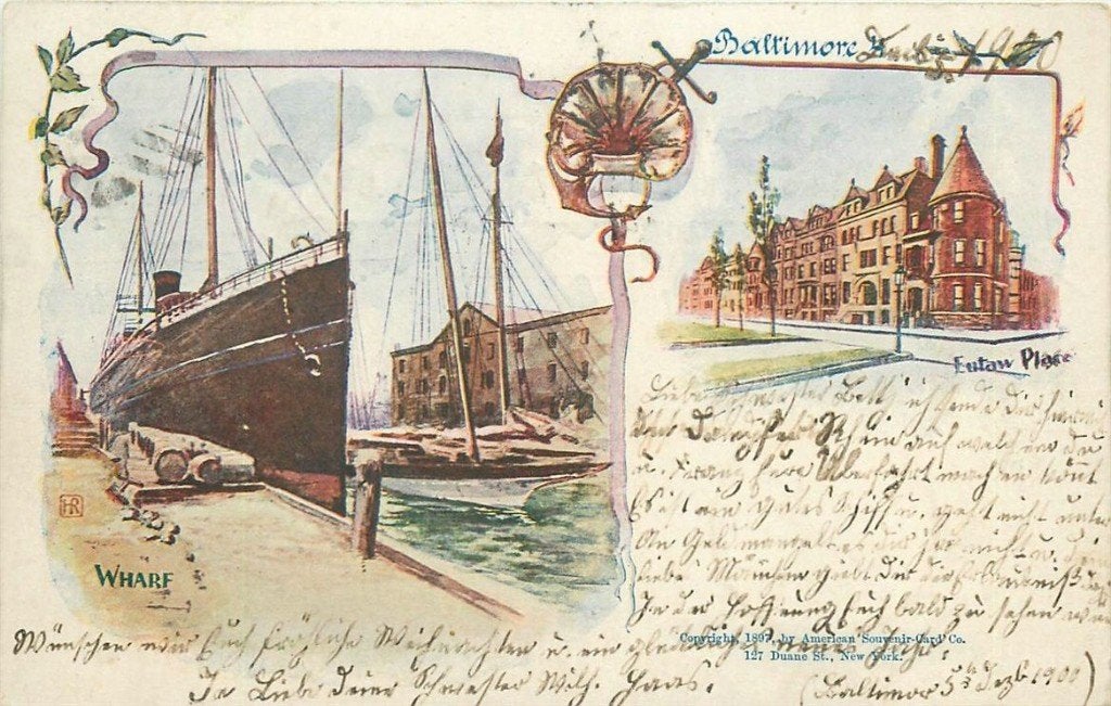 701-289-047 Baltimore MD, Ophalen of Verzenden, Voor 1920, Buiten Europa