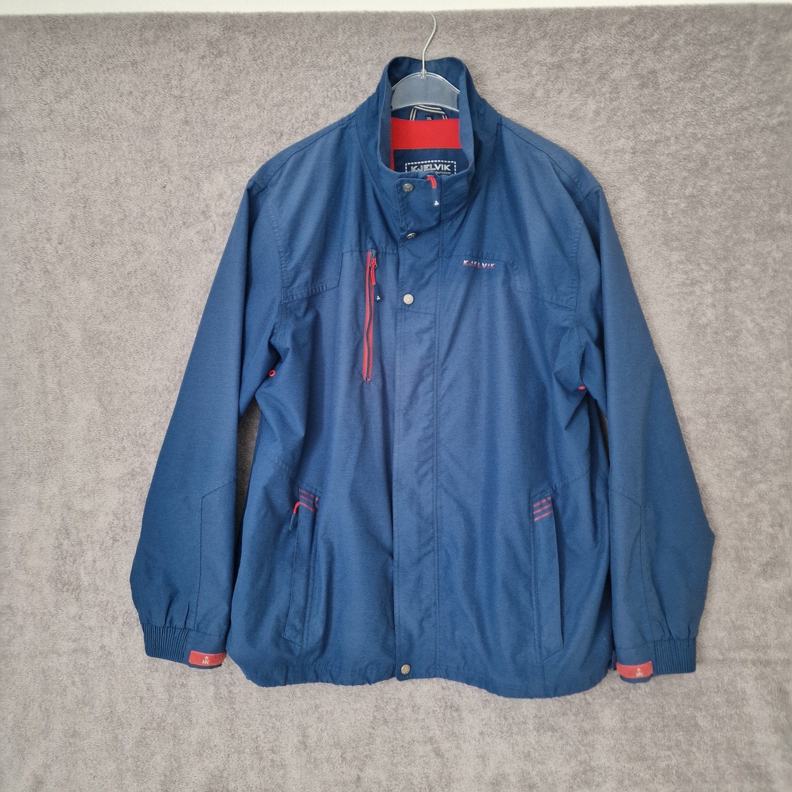 Kjelvik tussenjas maat 3xl.  Ruglengte 76 cm, oto 67 cm., Blauw, ., Ophalen of Verzenden, Zo goed als nieuw