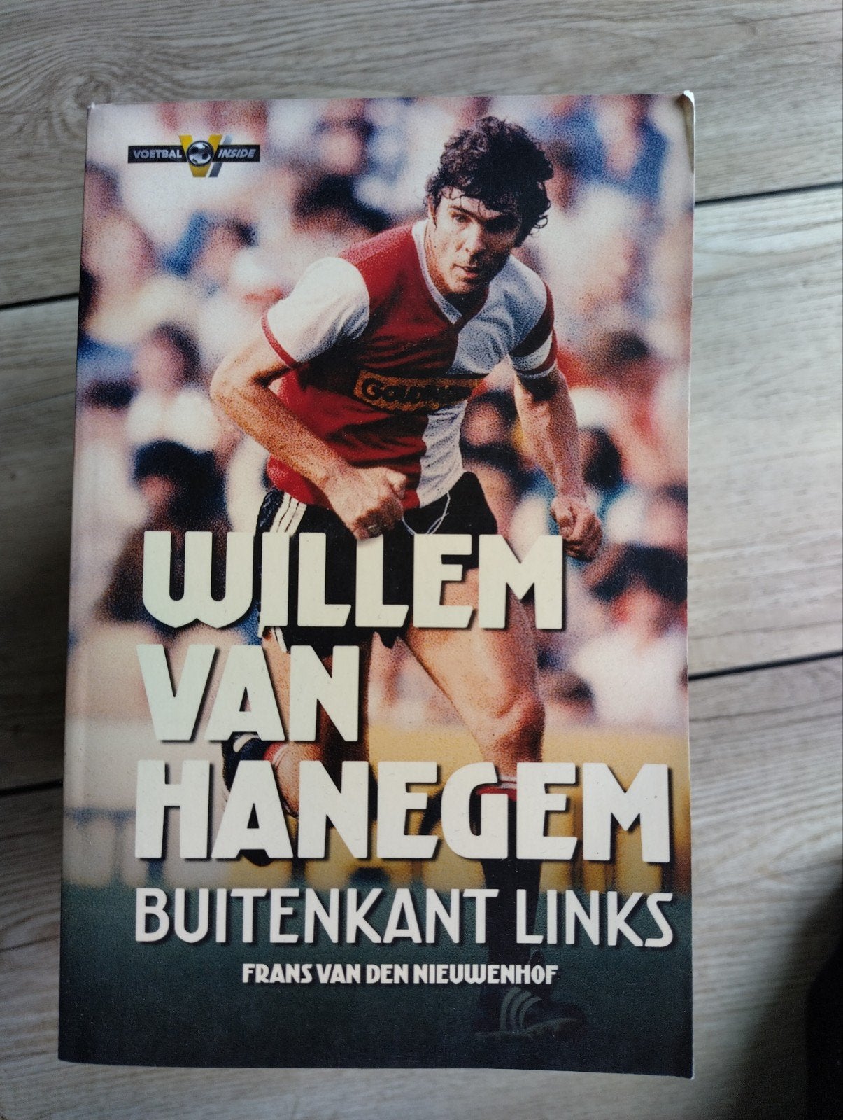 Willem van Hanegem - Buitenkant Links (Voetbal Inside), Ophalen of Verzenden, Gelezen, Frans van den Nieuwenhof, Overige sporten