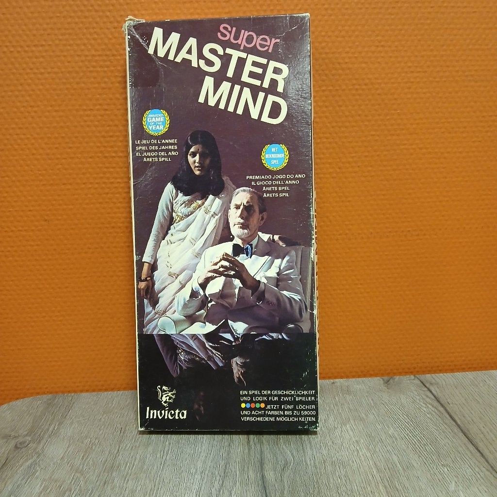 Super Mastermind, Een of twee spelers, Ophalen of Verzenden, Gebruikt, Invicta