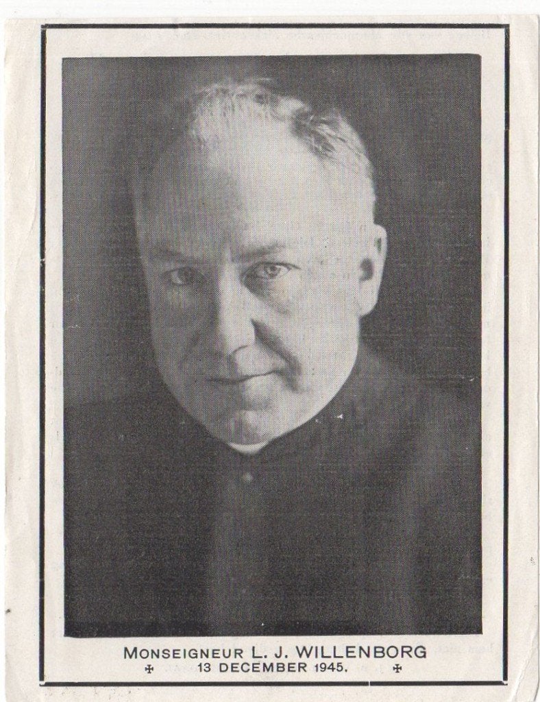 Mgr. Laurentius Willenborg 1876 Zaandam + 1945 Haarlem, Verzamelen, Bidprentjes en Rouwkaarten, Verzenden