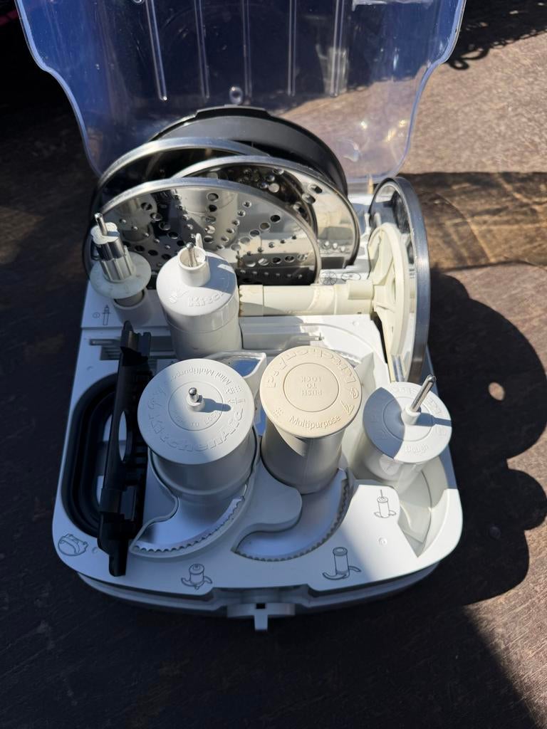 KitchenAid Foodprocessor Accessoires Set, Witgoed en Apparatuur, Keukenmixers, Zo goed als nieuw, Minder dan 1 liter, 1 snelheid