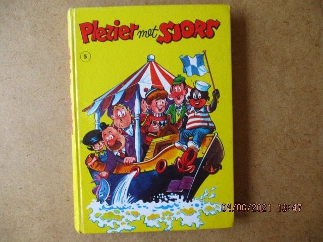 adv4064 plezier met sjors 5 hc, Eén stripboek, Ophalen, Gelezen