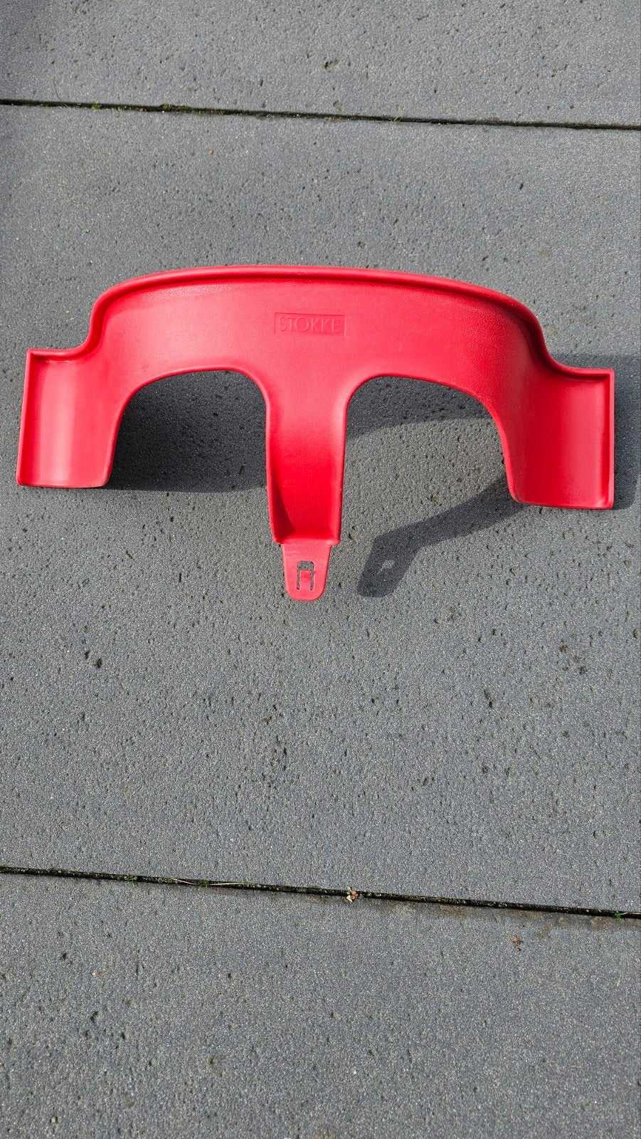 Stokke Tripp Trapp/Trip Trap Baby Set beugel Rood, Ophalen, Zo goed als nieuw, Overige typen, Gordel(s)