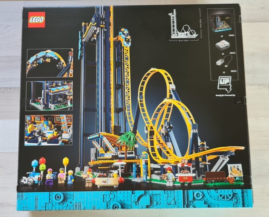 LEGO Loop Coaster 10303 (lus-) Achtbaan, Kinderen en Baby's, Ophalen, Compleet, Overige thema's, Lego