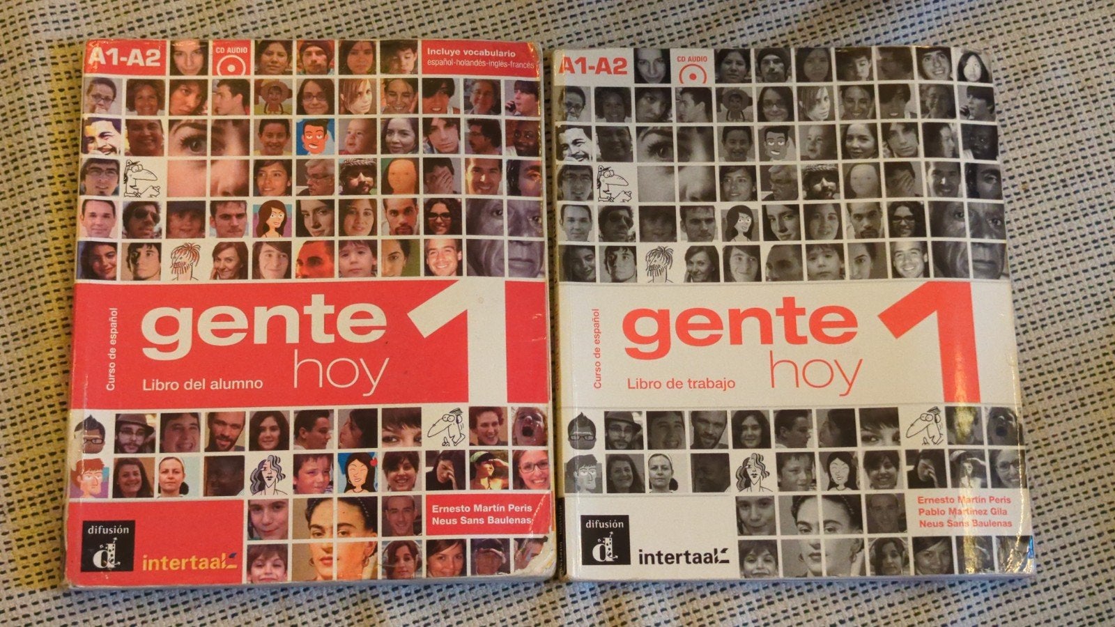 Gente Hoy 1 Spaans lesboek + werkboek + CD (A1-A2), Non-fictie, Spaans, Ophalen of Verzenden, Ernesto Martín Peris