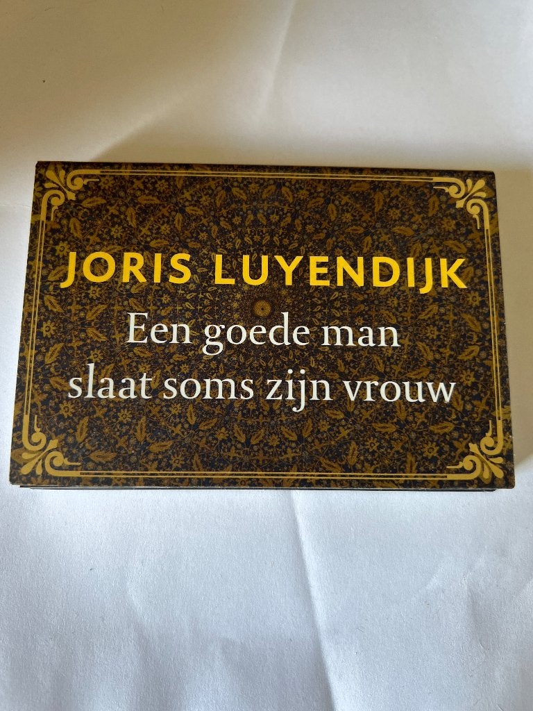 Joris Luyendijk – Een Goede Man Slaat Soms Zijn Vrouw DL 388, Ophalen of Verzenden, Zo goed als nieuw, Joris Luyendijk, Benelux
