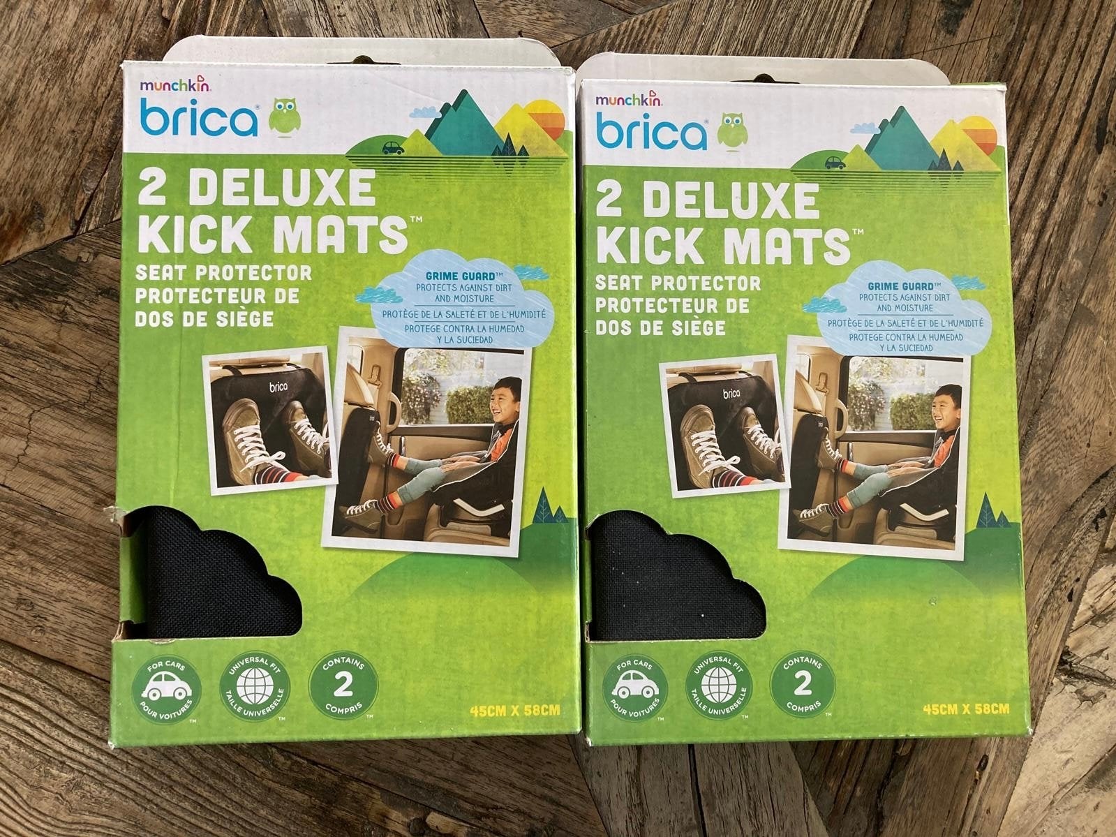 Munchkin Brica 2 Deluxe Kick Mats - Stoelbeschermers, Ophalen of Verzenden, Nieuw