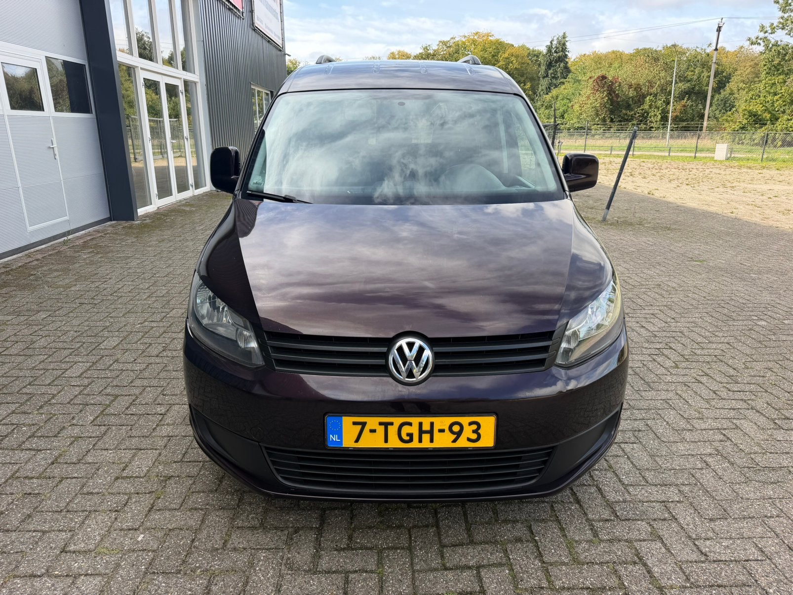 Volkswagen Caddy 1.6 TDI 75KW DSG 7-personen 2011, Auto's, Stof, 1440 kg, 4 cilinders, Bruin