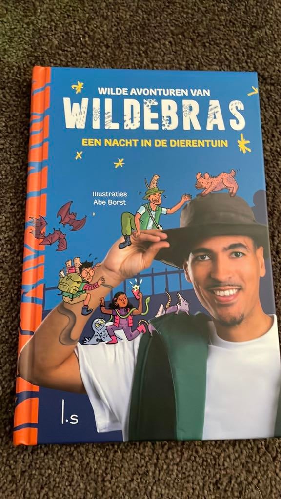 Wildebras - Een nacht in de dierentuin, Boeken, Kinderboeken | Jeugd | onder 10 jaar, Zo goed als nieuw, Fictie algemeen, Ophalen of Verzenden