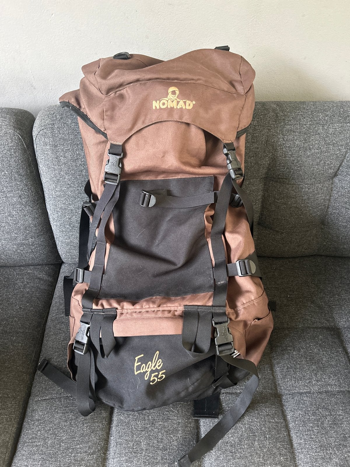 Nomad Eagle 55 Backpack Rugzak - Ideaal voor Trekking, Ophalen of Verzenden, Gebruikt, Rugzak