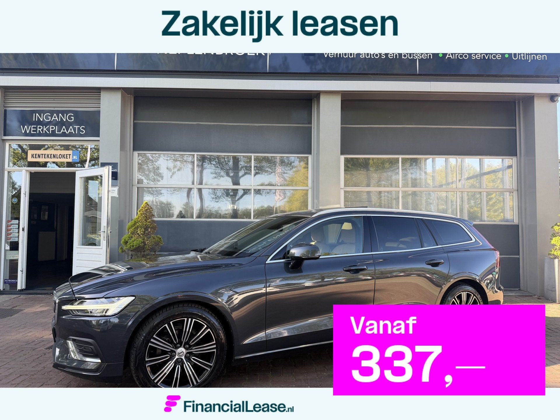Volvo V60 2.0 D4 Inscription Leer,Panodak,18Inch,Trekhaak,Na, Gebruikt, Diesel, 22 km/l, 1639 kg