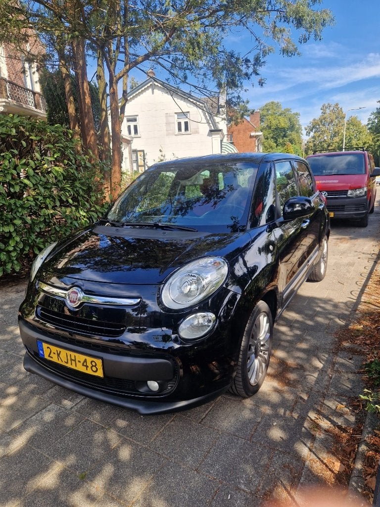 Fiat 500L 0.9 Twinair 2013 Zwart, Stof, Zwart, Handgeschakeld, Particulier