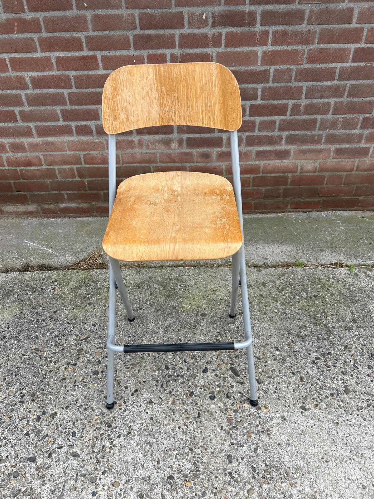 Houten klapstoel - Handig en ruimtebesparend, Huis en Inrichting, Gebruikt, Overige kleuren, Ophalen of Verzenden, Vier