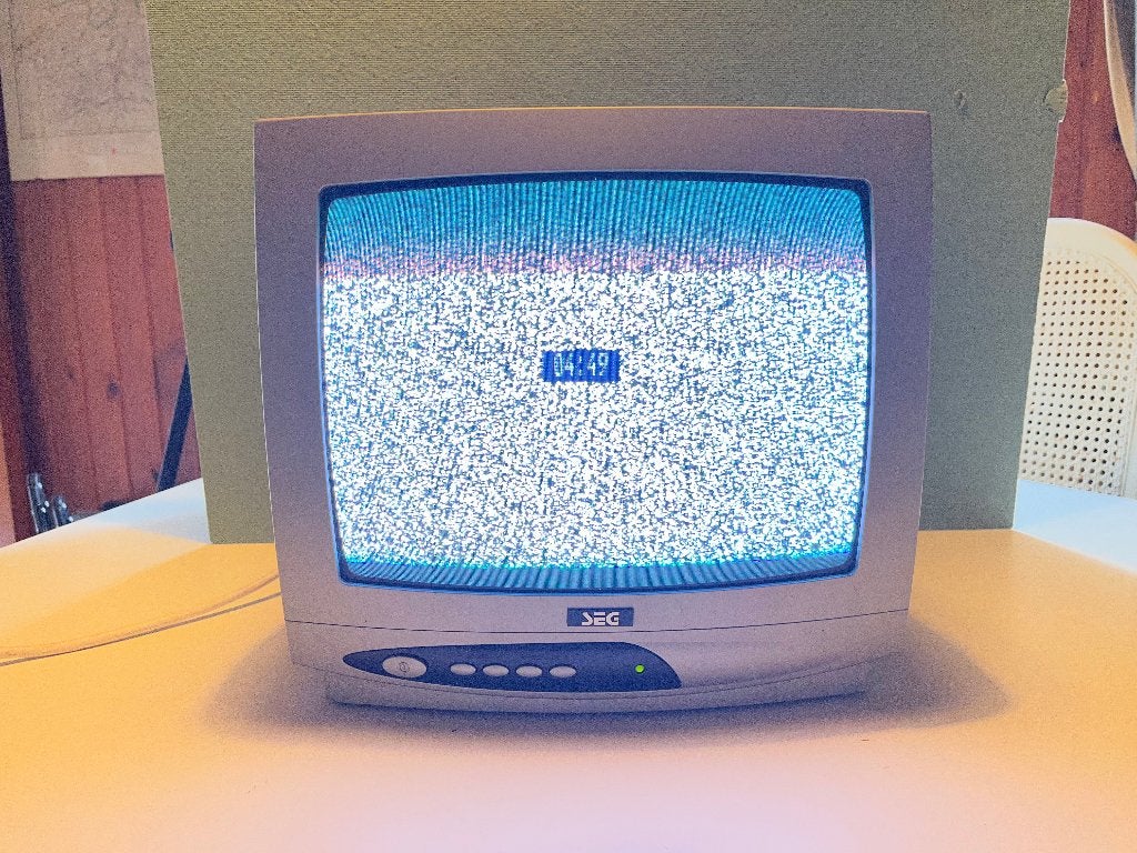 SEG beeldbuistelevisie, Gebruikt, 50 Hz, Minder dan 40 cm, Ophalen