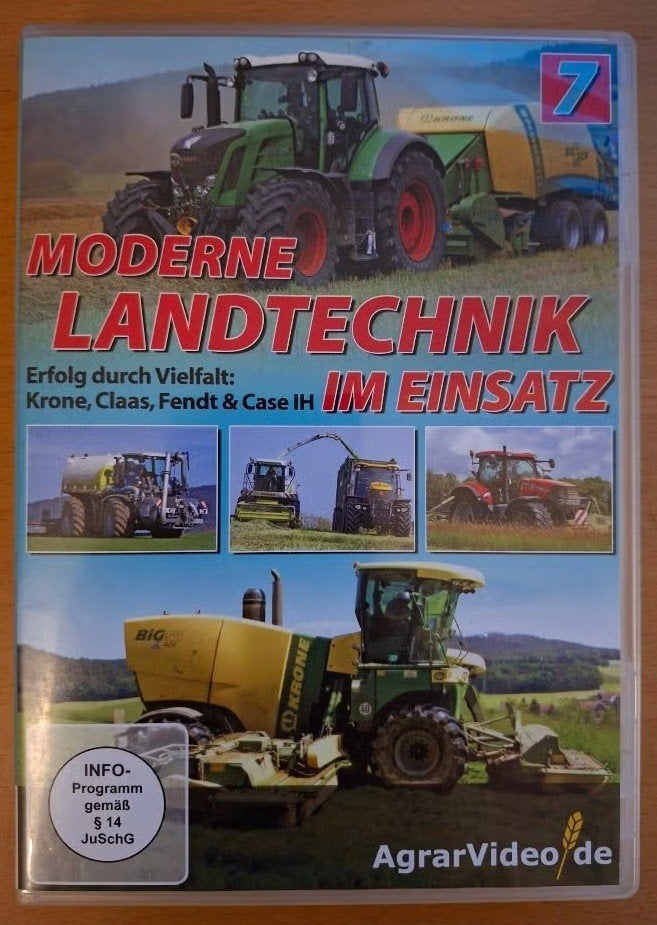 DVD Moderne Landtechniek in gebruik deel 7, Alle leeftijden, Ophalen of Verzenden, Gebruikt, Duits