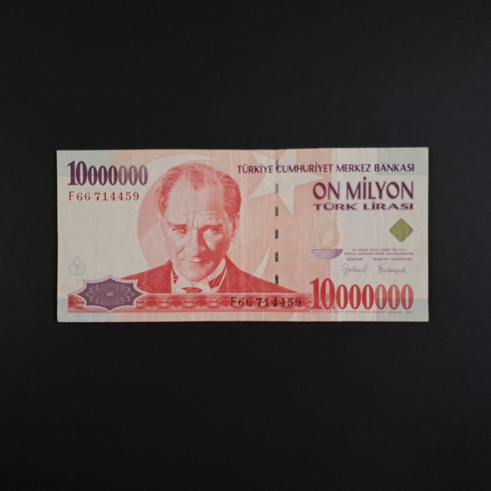 10000000 lira Turkije #055, Verzenden, Overige landen, Los biljet
